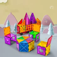 Magnetic Tile Set (190 pcs)